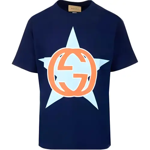 GUCCI Star Interlocking Gg T shirt