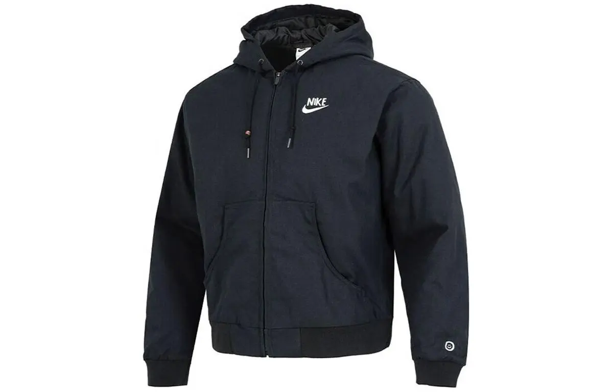 Nike Jackets Men's Black Hooded Moderate Other