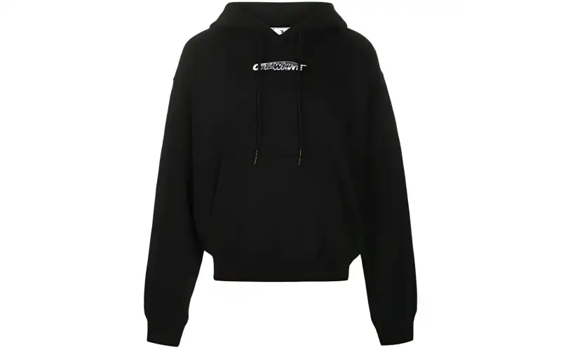 OFF WHITE Oversize Fit Painters Hoodie