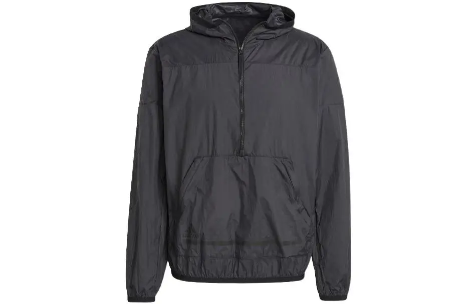 Adidas Jackets Men's Black Hooded Moderate Other