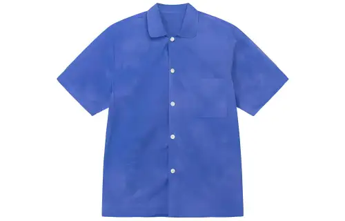 Stussy X Tekla Short Sleeve Poplin Pajama Shirt