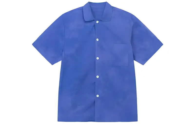 Stussy X Tekla Short Sleeve Poplin Pajama Shirt