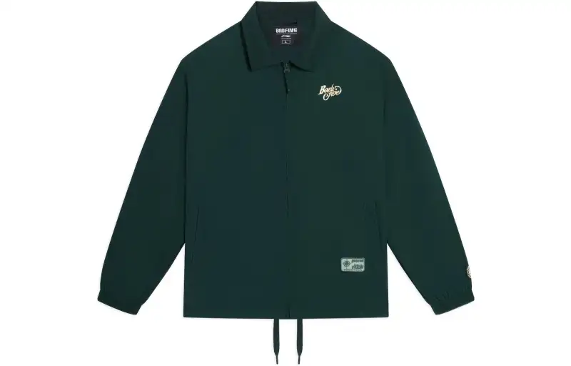Li Ning Jackets Men's Green Lapel Moderate Other