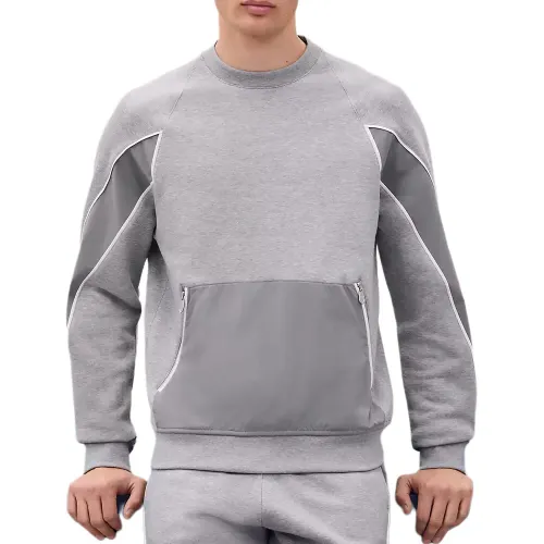 HERMES Sweatshirt Men's Light Gray