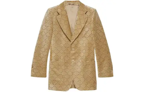 GUCCI Jackets & Coats Men's Brown