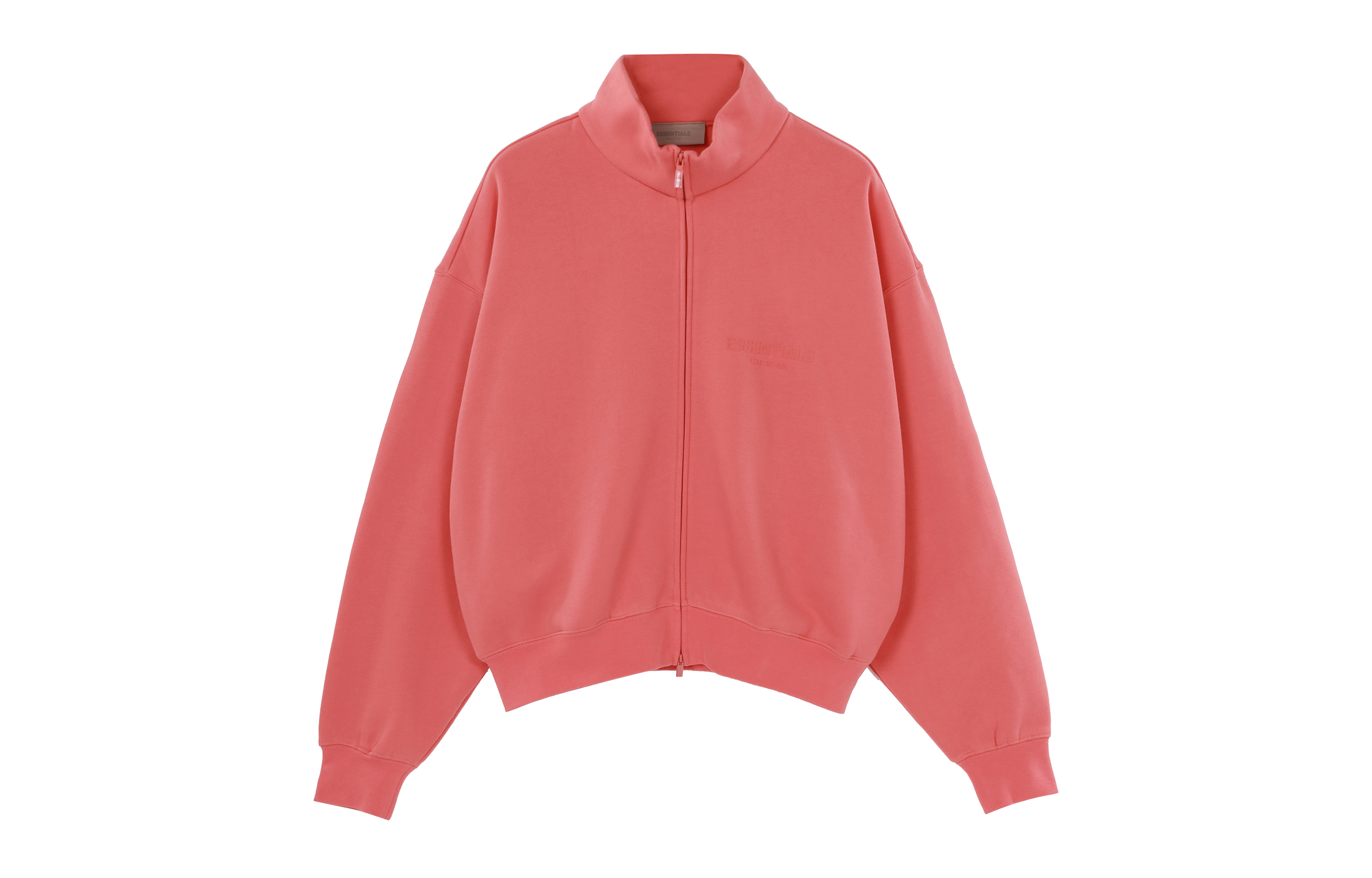 Куртка Fear of God Essentials Fullzip Jacket (коралловая)