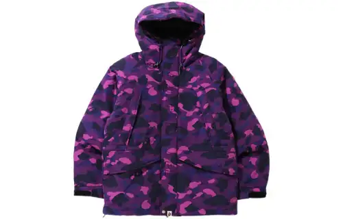 Bape Color Camo Snowboard Down Jacket