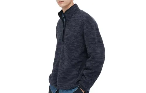 UNIQLO Jackets Men's Dark Blue Turtleneck Moderate Other
