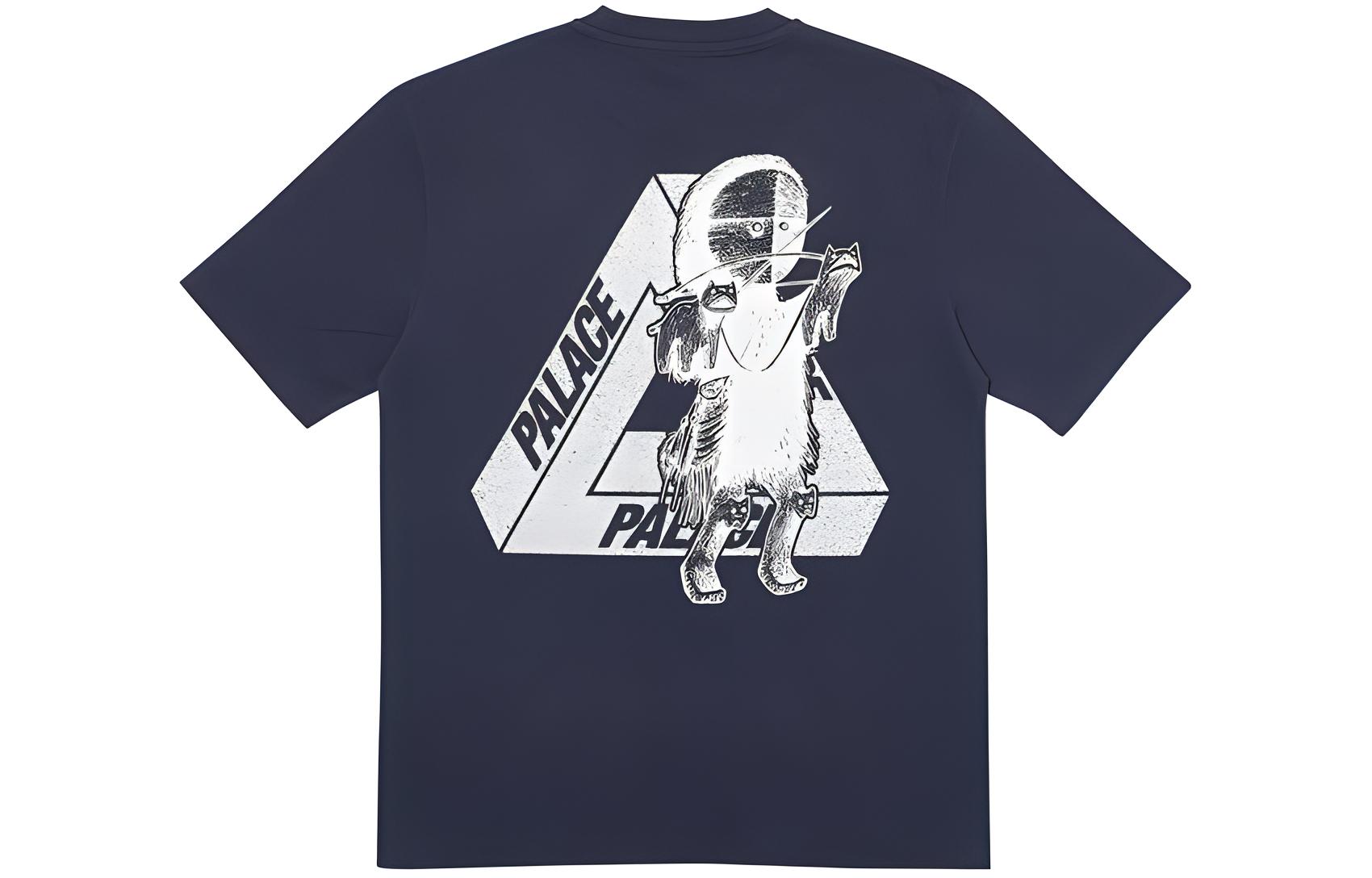 Футболка Palace U Figure T-shirt (темно-синяя)