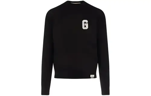 Golden Goose Logo Patch Crewneck Sweatshirt