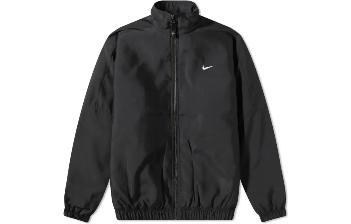 Nike Solo Swoosh Satin Bomber Jacket