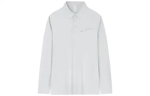ANTA Champion All Weather Collection T Shirts Men's Paper Sand Yellow Polo Collar Moderate Straight Fit