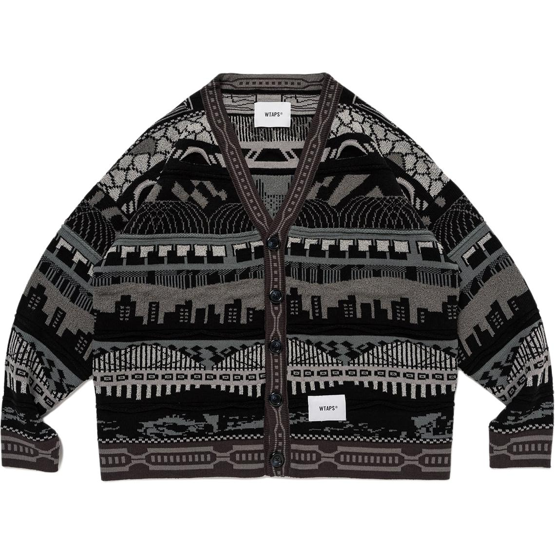 Кардиган WTAPS FW24 V (серый)