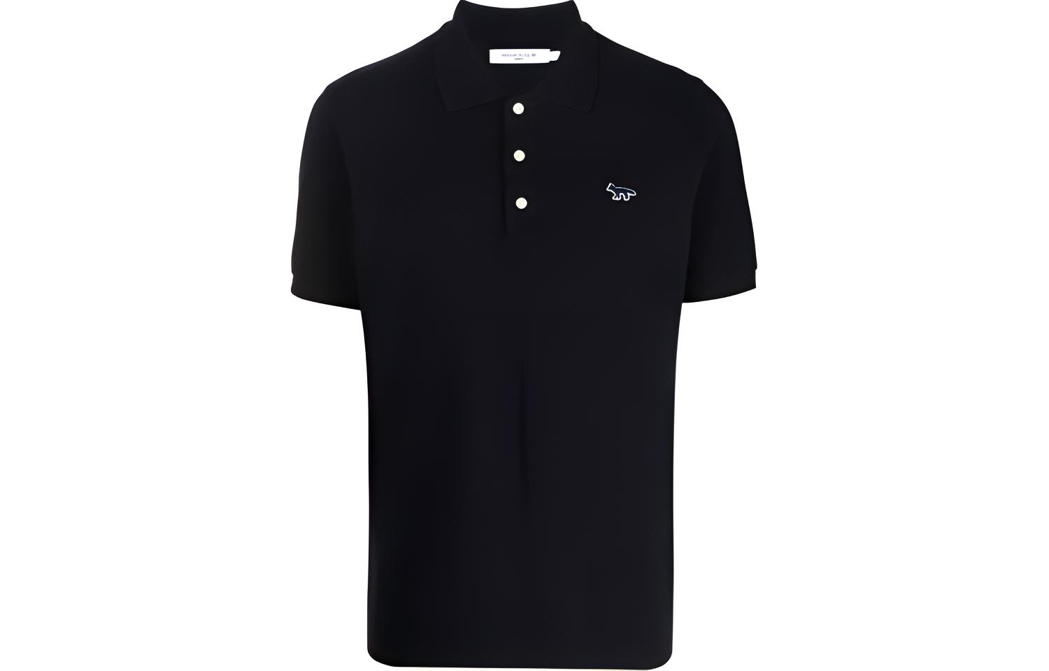 Мужская футболка Maison Kitsune Polo (белый)
