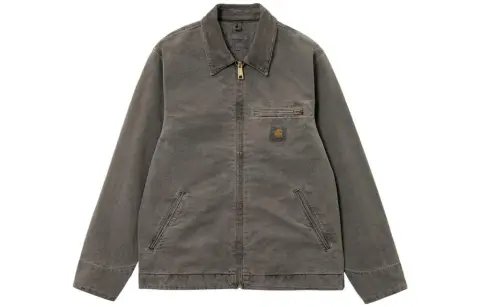 Carhartt WIP Jackets Men's Gray Lapel Moderate Other