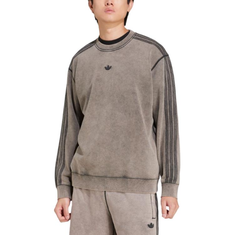 Мужской свитшот adidas originals (черный) — фото 3