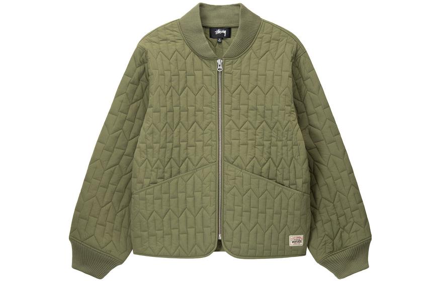 Куртка Stussy S Quilted Bomber (черная)