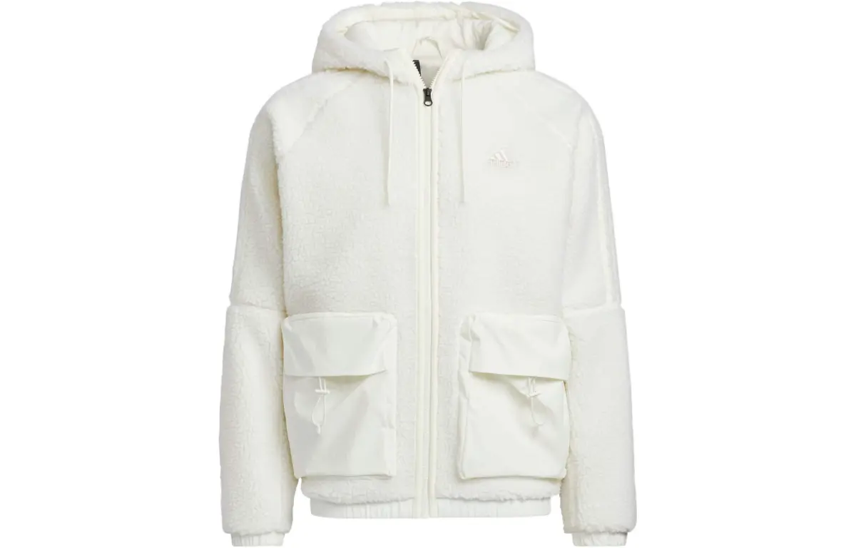 Adidas Jackets Men's Jade White Hooded Moderate Workwear