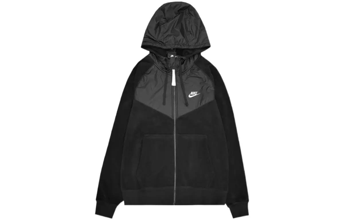 Nike Jackets Men's Black Hooded Moderate Other