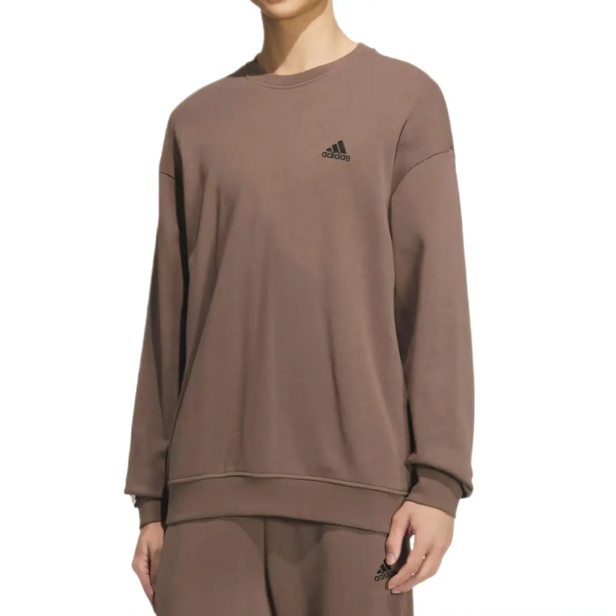 Adidas Sweatshirt Unisex Stratum Dark Earthy Brown