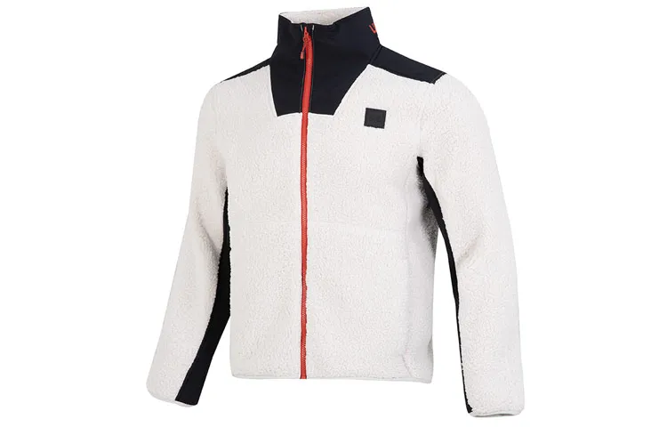 Under Armour Legacy Jackets Men's White Stand Collar Moderate Straight Fit