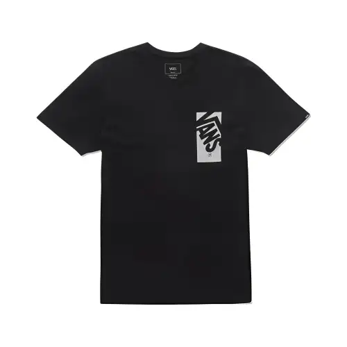 Vans T Shirts Men's Black Crew Neck Moderate