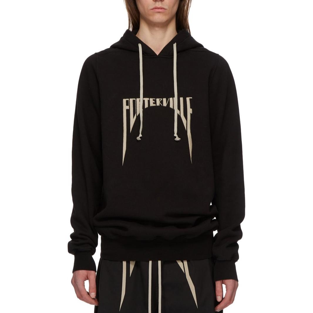Мужское худи RICK OWENS/RO FW24 (черное)