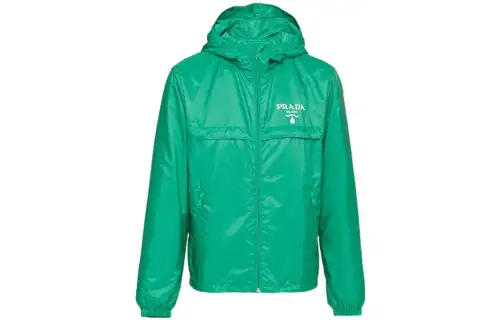 PRADA Hooded Re Nylon Windbreaker Jacket