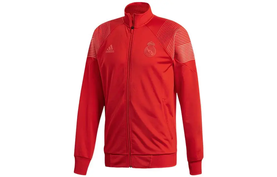 Adidas Jackets Men's Red Stand Collar Moderate Other