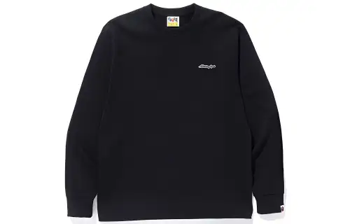 Bape A BATHING APE Patch Long Sleeve Tee