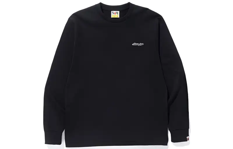 Bape A BATHING APE Patch Long Sleeve Tee