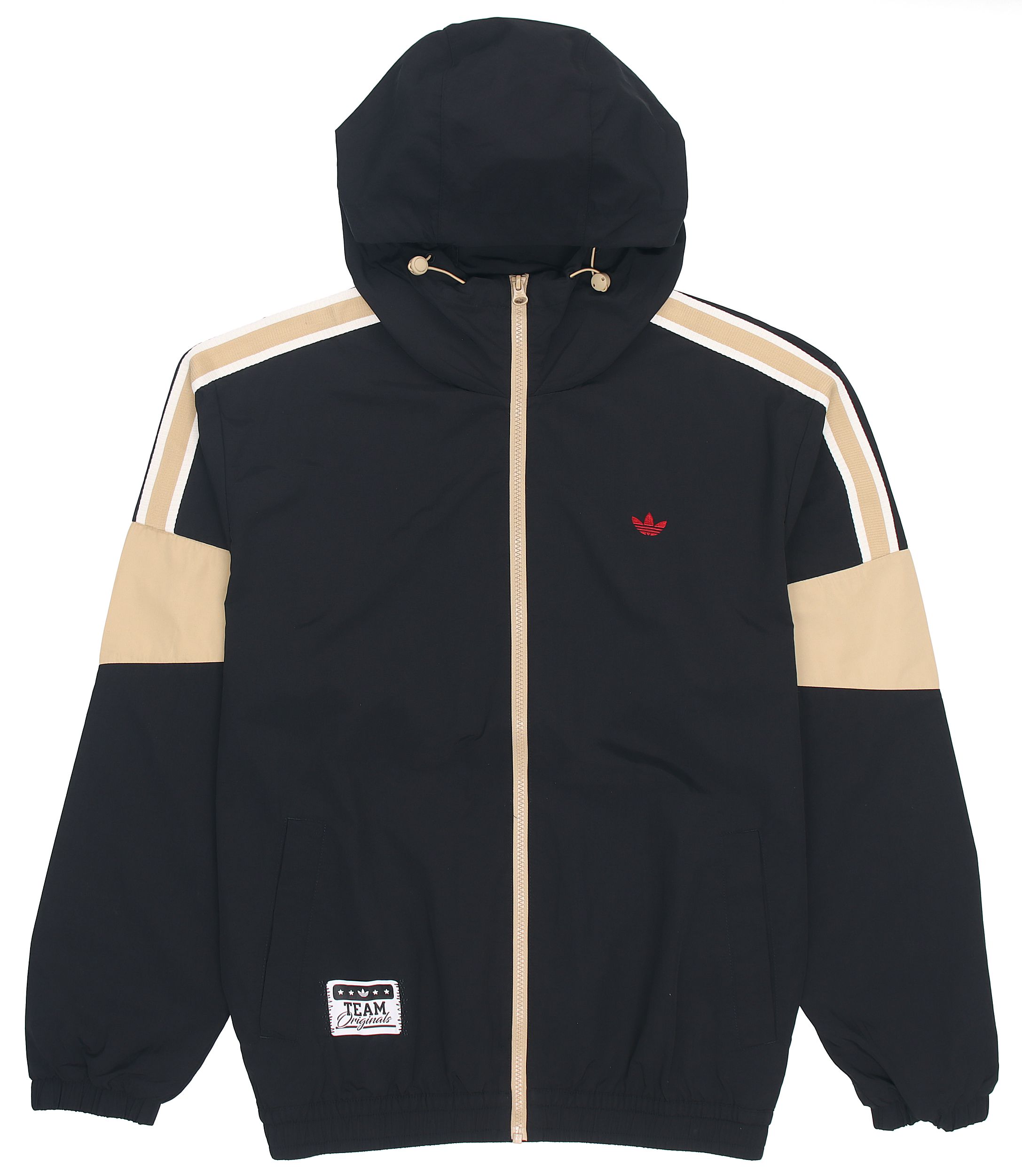 Мужская куртка adidas куртка с капюшоном (черная)
