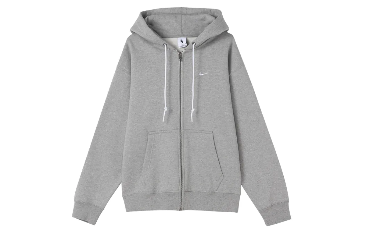 Nike Solo Swoosh Jacket Men's Gray