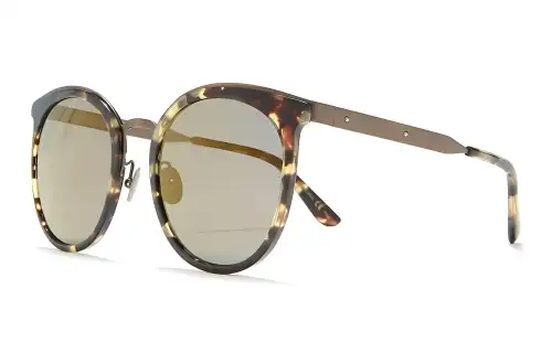 Bottega Veneta Sunglasses Unisex Tortoiseshell