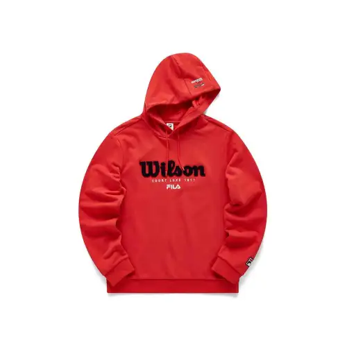 FILA x Wilson Sweatshirt Men's Red