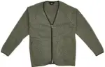 New Balance Jackets Men's Green V Neck Moderate Straight Fit