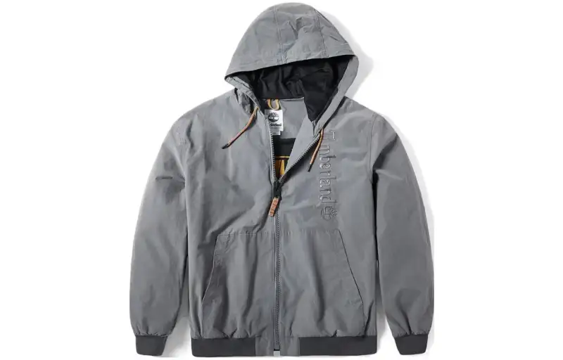Timberland Jackets Men's Gray Hooded Moderate Other