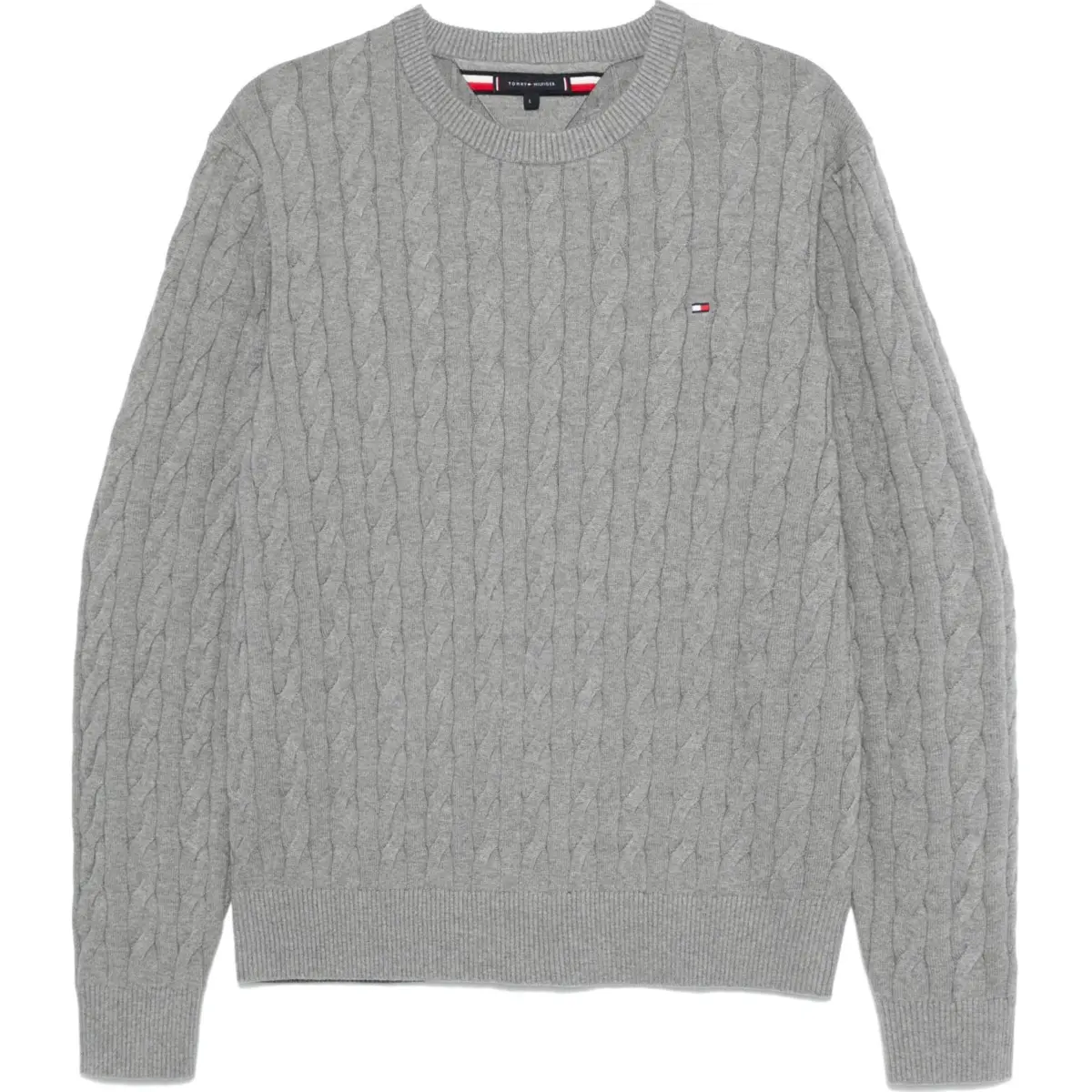 Tommy Hilfiger FW24 Knitwear Men's Heather Gray