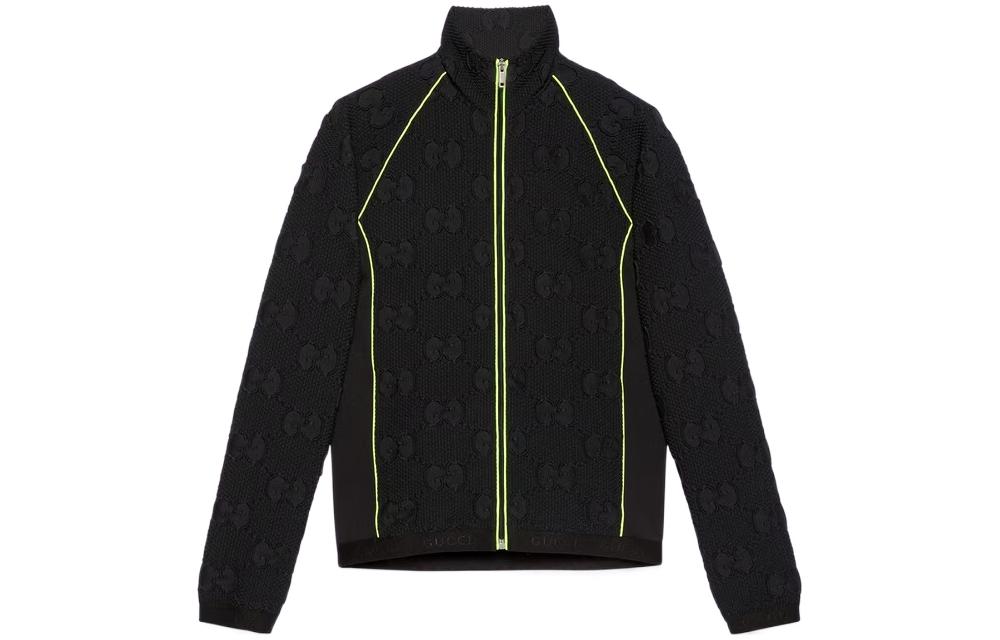【Previous Season】GG stretch-jersey neoprene zip jacket