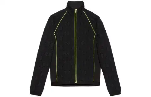 【Previous Season】GG stretch-jersey neoprene zip jacket