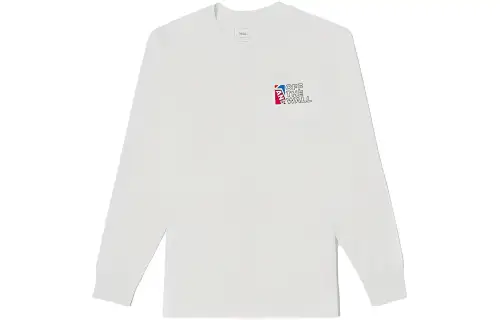 Vans T Shirts Unisex White Crew Neck Moderate Straight Fit