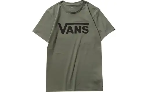 Vans T Shirt Unisex Olive Green