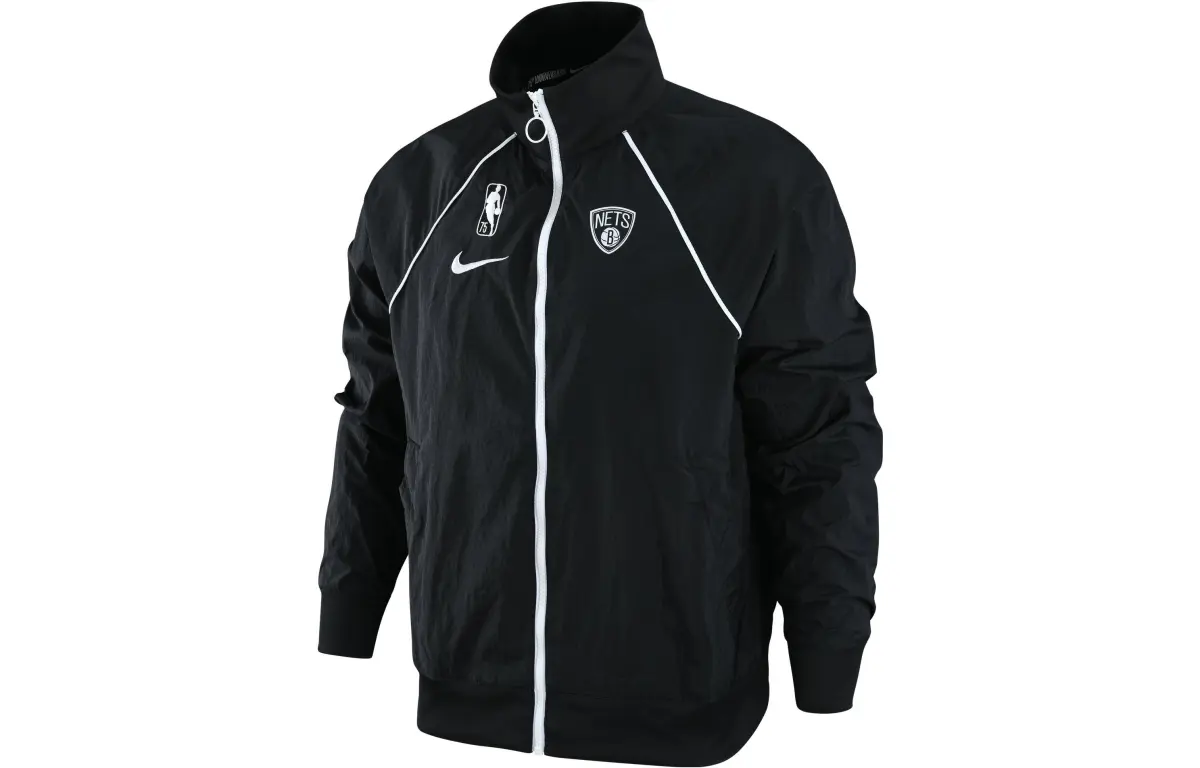 Nike Jackets Men's Black Stand Collar Moderate Other