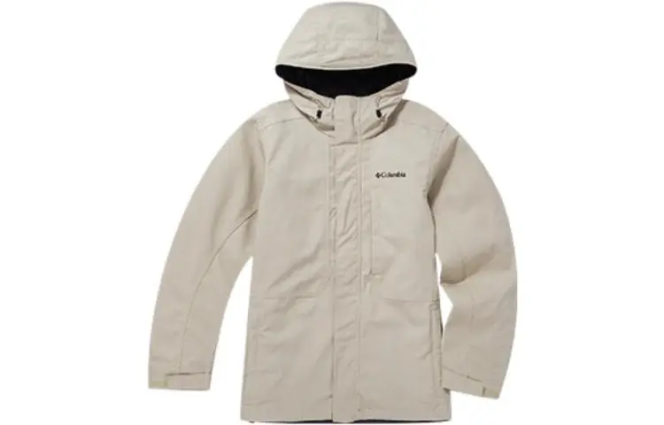 Columbia Jackets Men's Gray Hooded Moderate Other