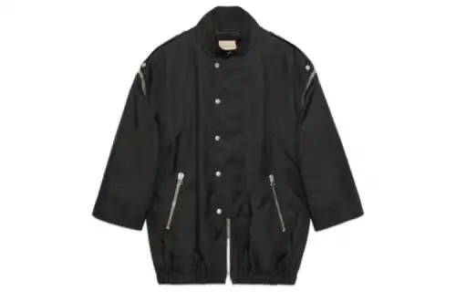 GUCCI Metamorfosi Printed Detachable Sleeved Jacket