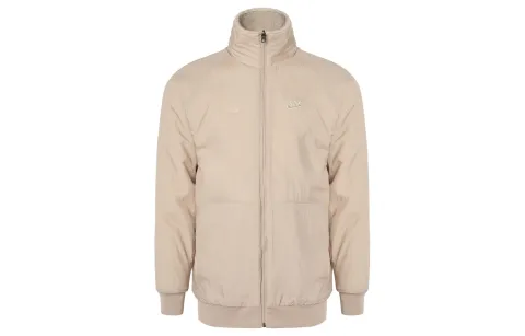 Nike Jackets Men's Khaki Stand Collar Moderate Other