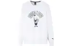 ANTA Basketball Collection Sweatshirts Unisex White Crew Neck Moderate Regular