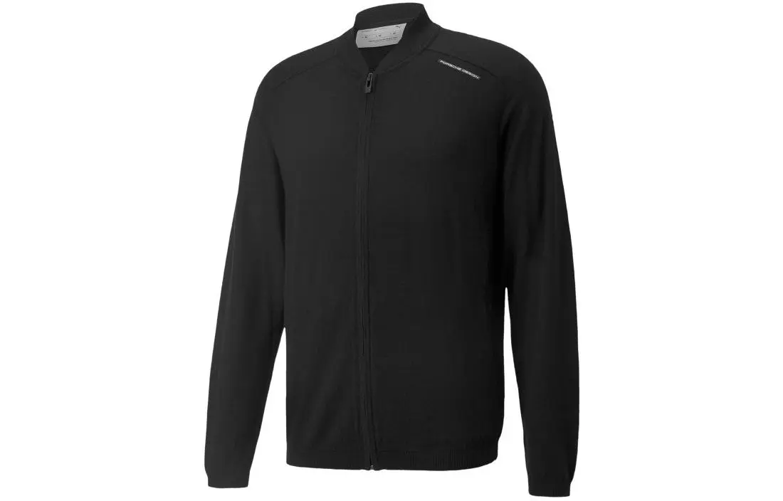 PUMA PORSCHE DESIGN Jackets Men's Black Stand Collar Moderate Other