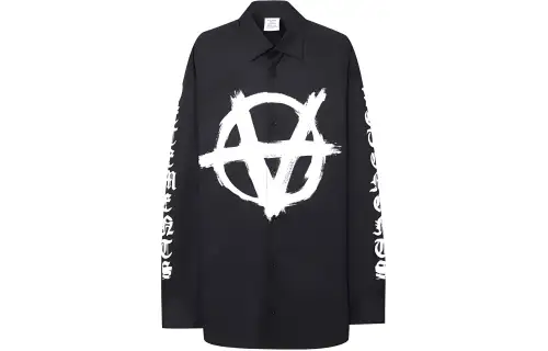 Vetements Graphic print Cotton Shirt