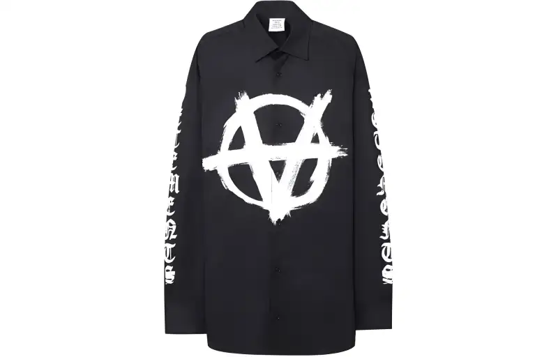 Vetements Graphic print Cotton Shirt